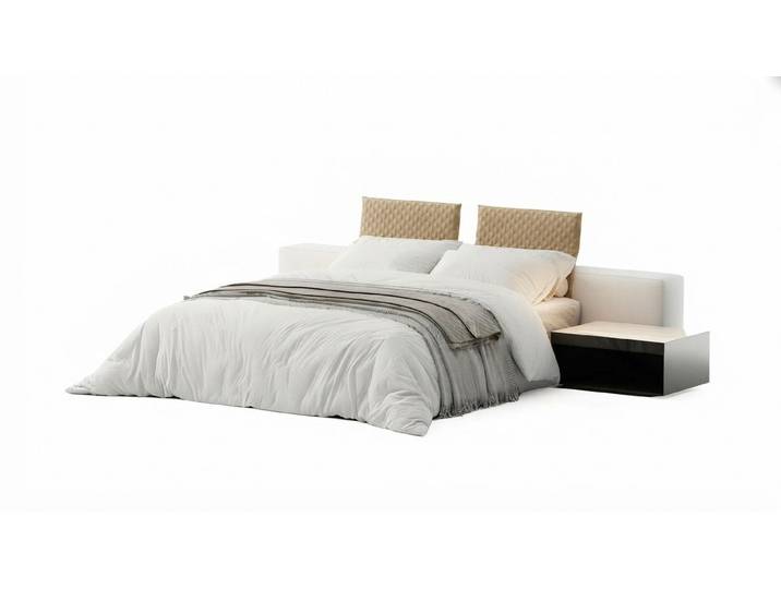Xlmoebel Polsterbett Elegantes Polsterbett mit modernem Design und optimalem Komfort (Doppelbett), Hergestellt in Europa