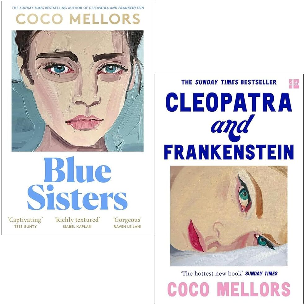 Cleopatra and Frankenstein & Blue Sisters By Coco Mellors: 2 Books Collection Set - Fiction - Paperback HarperCollins Publishers