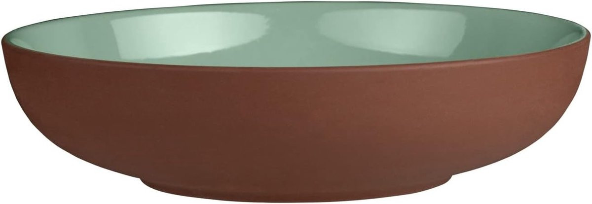 Turquoise Keramische Kom - Dienblad Schaal - 1080 ml