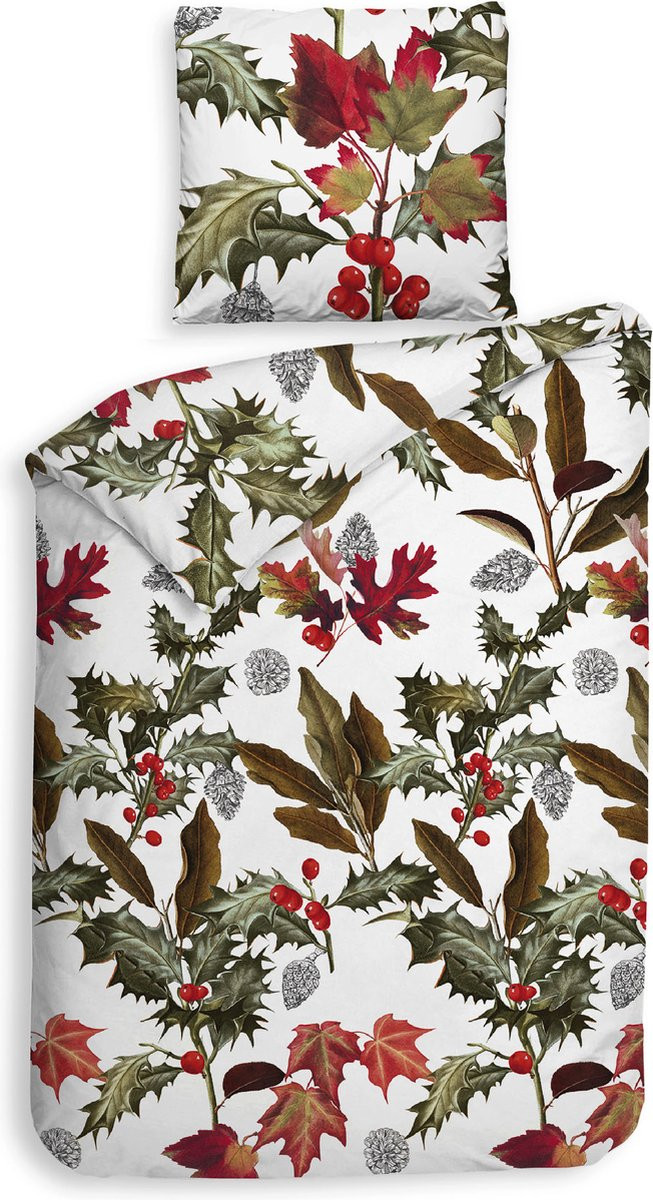 Heckett & Lane Flanel Dekbedovertrek Rifha Multi 140x200 cm