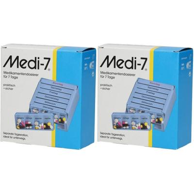 Medi 7 Medikamentendos.f.7 Tage blau 2x 2x1 St