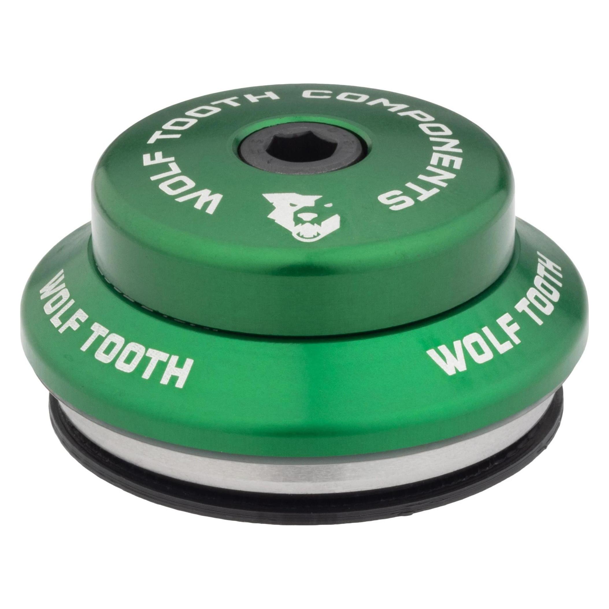 Wolf Tooth Premium Steuersatz Oberteil, 1 1/8", IS42/28.6/H7, green (33127053)