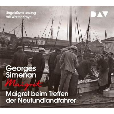 Maigret beim Treffen der Neufundlandfahrer - Georges Simenon, CD, 9783742414069