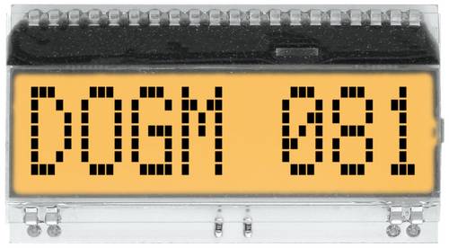 DISPLAY VISIONS 7-Segment-Anzeige Weiß 11.97mm 3.3 V, 5V Ziffernanzahl: 1