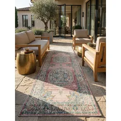 Outdoor-Läufer Niederflor Pink 80x150 cm - LIMMAT   Kadima Design