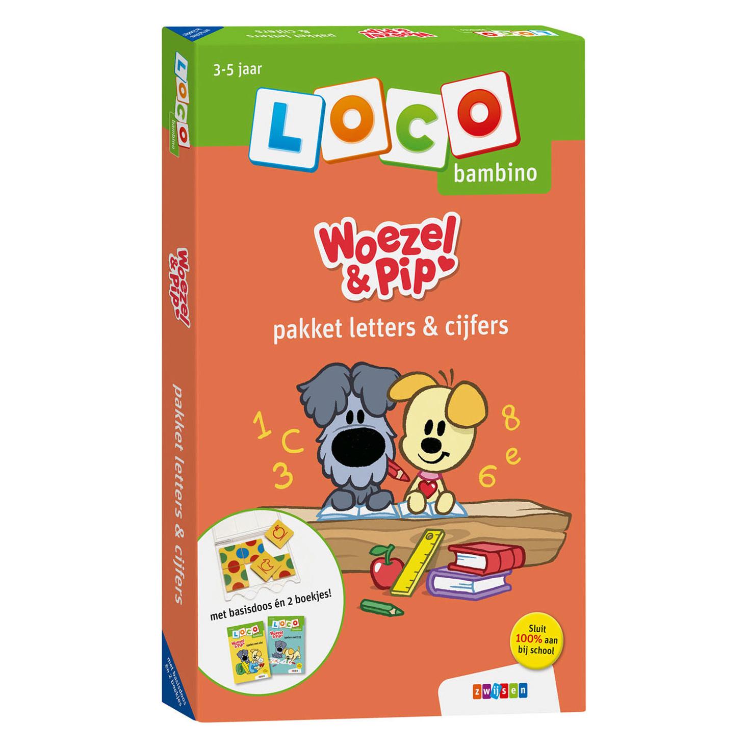Loco Bambino - Woezel & Pip Pakket - Letters & Cijfers (Niederländisch) (9789048741557)