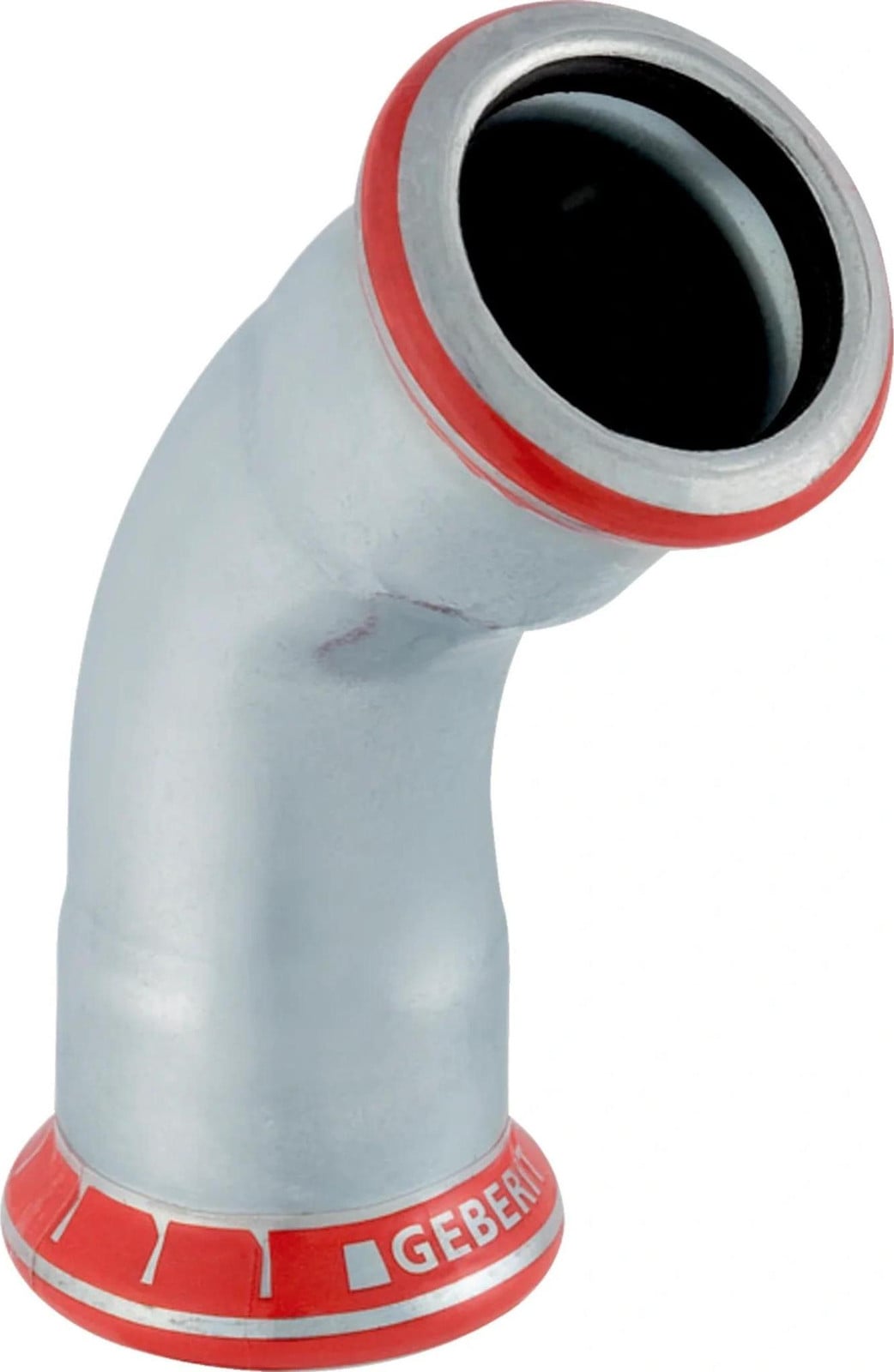 Geberit Mapress C-staal bocht 45 graden d15mm verzinkt