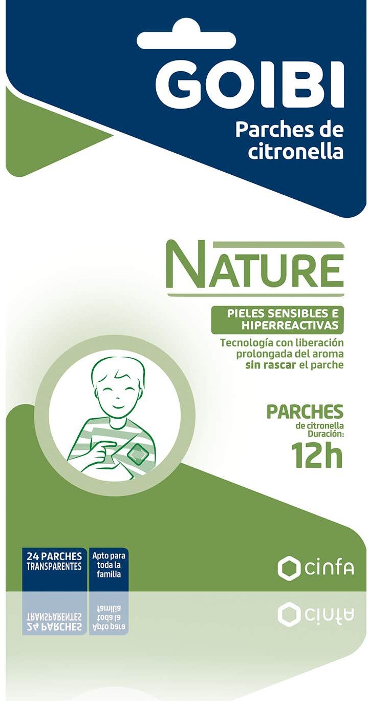 goibi Cinfa Parches de Citronella 24uds
