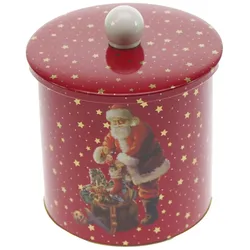 6x Gawol GAW Gebäckd. Cozy Xmas Ø13,5cm, Vorratsbehälter