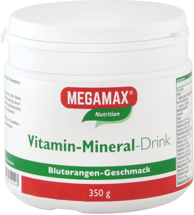 Megamax Vita Mineral Drink Orange Pulver 350g