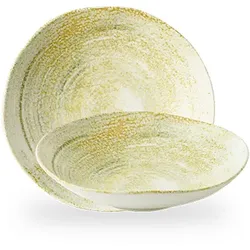 Churchill Erosionssand Schale Mit Fuessen 25cm