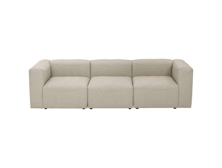 Max Winzer 3-Sitzer-Sofa, Creme, Kunststoff, 275x73x100 cm, Goldenes M, Made in Germany, Rücken echt, Wohnzimmer, Sofas & Couches, Sofas, 3-Sitzer Sofas