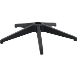 Fußkreuz 60cm H529, Drehstuhl Bürostuhl Chefsessel, Loch Ø5cm