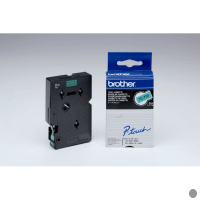 Brother P-Touch Band TC-791 schwarz auf grün 9mm / 7,7m laminiert