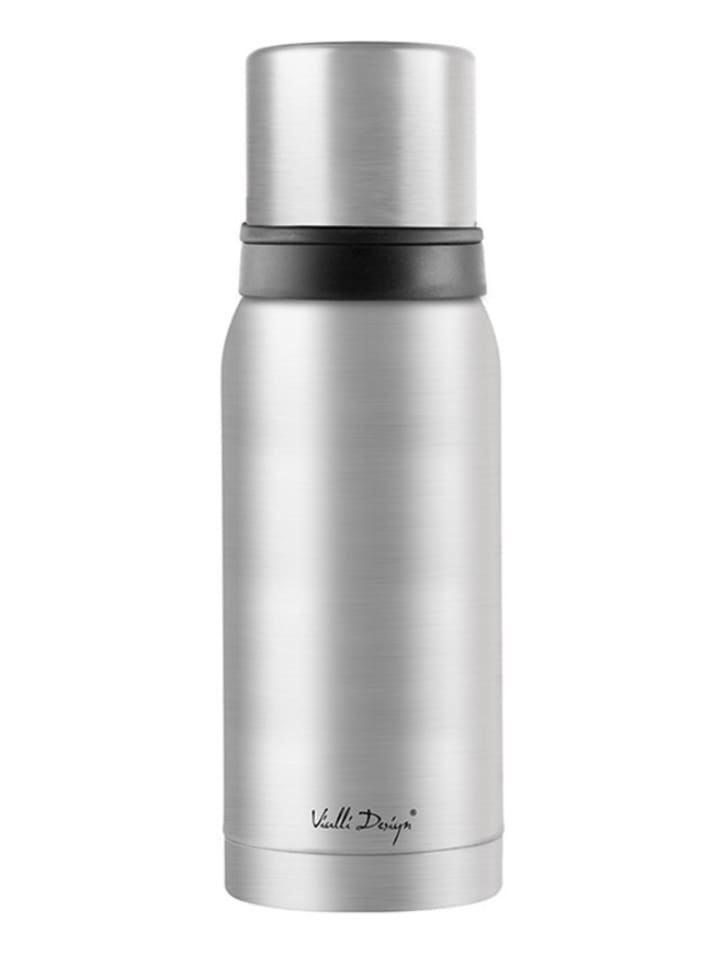 Vialli Design Thermoflasche in Silber - 1 l - onesize