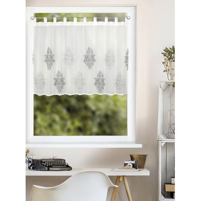 Panneaux HOMING "Estela" Gr. 1, weiß, B:140cm H:80cm, Polyester, Gardinen, Fertigschal