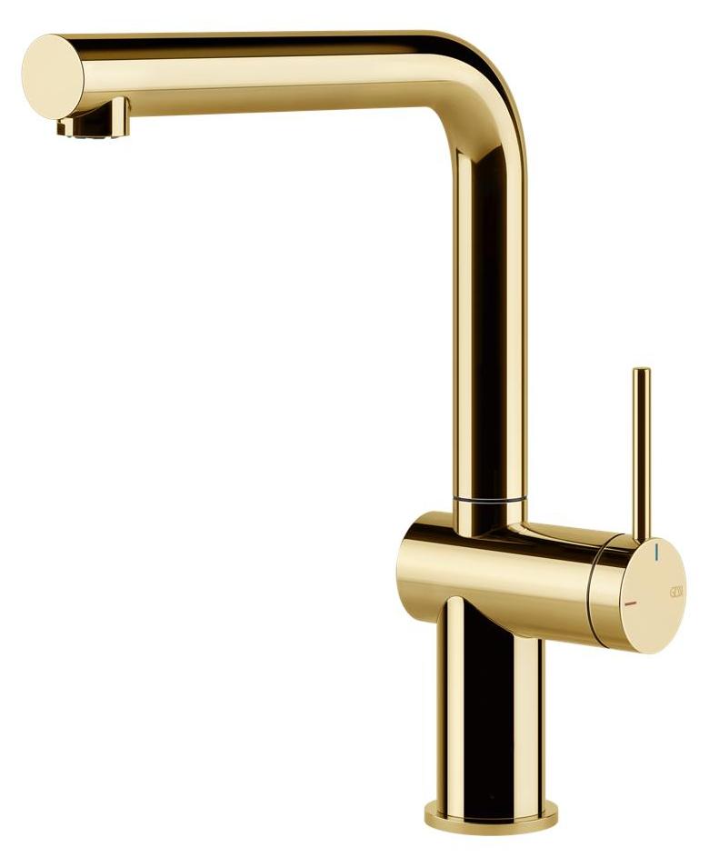 Gessi 60431, Standard, Gold, Hebelgriffe, Einzelbild, 3/8", Typ L