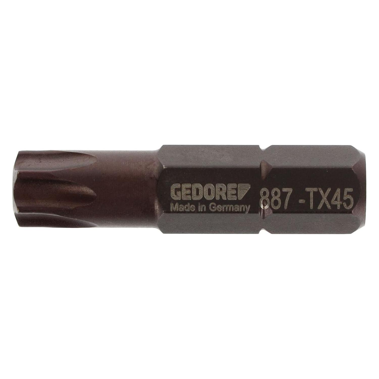 Gedore 887 TX T45 Schraubendreherbit 5/16" Innen-TX T45 (6571310)