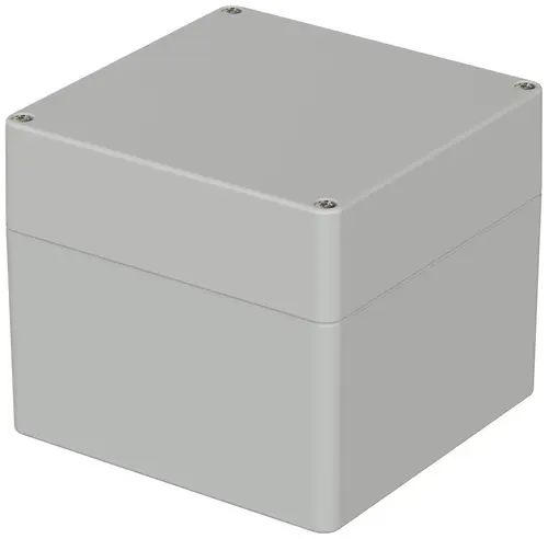 ROSE Systemtechnik 9121211 Industrie-Gehäuse 120 x 120 x 105 x 96.2 ABS Lichtgrau (RAL 7035) 1St.
