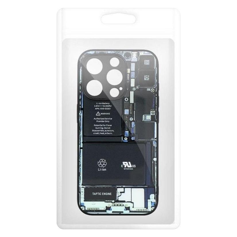 OEM Back panel cover TECH case for IPHONE X design 1 (Apple iPhone X) (49068467)