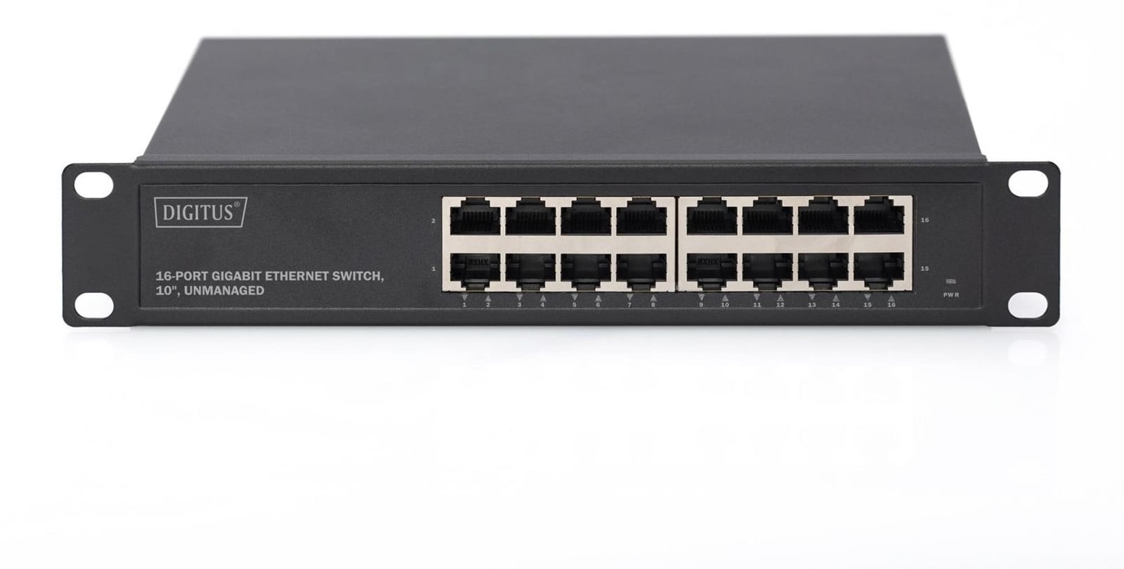 Digitus DN-80115-1 10 inch 16-port Gigabit Ethernet unmanaged switch