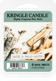 Kringle Candle Sage & Palo Santo cera derretida aromatizante 64 g. Sage & Palo Santo