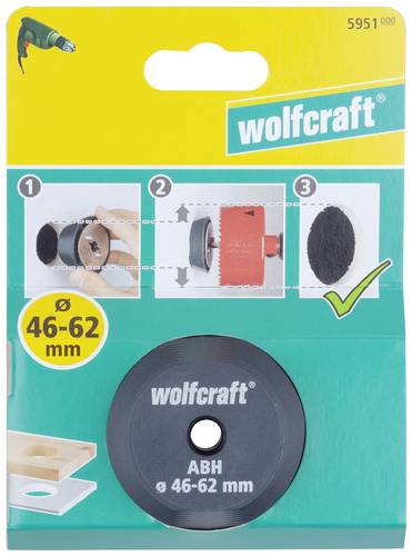 Wolfcraft 5951000 Aufbohrhilfe 1St.