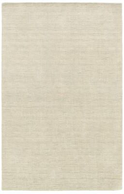 Style Haven Heathered Solid Hand-crafted Plush Wool Area Rug