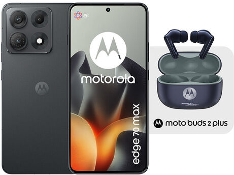 Motorola edge 70 max + moto buds 2 plus 17,3 cm (6.82'') Doppia SIM Android 16.0 5G USB tipo-C 8 GB 256 GB 7100 mAh Grigio