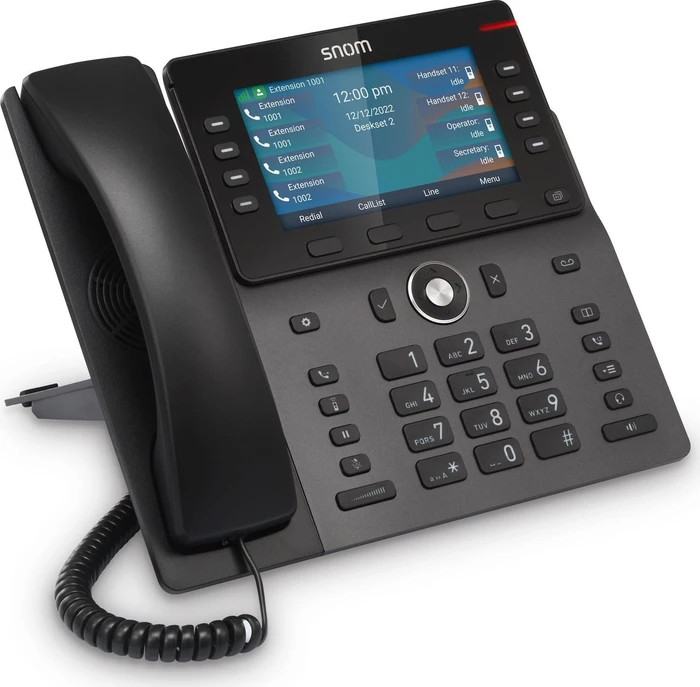 SNOM M58 DECT Tischtelefon EU Schwarz