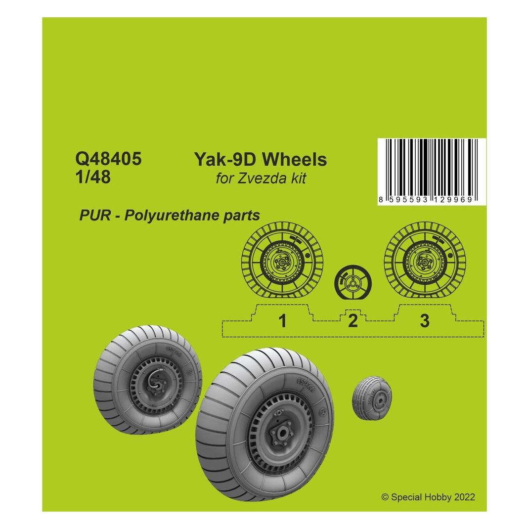 CMK Yak-9D Wheels (129-Q48405)