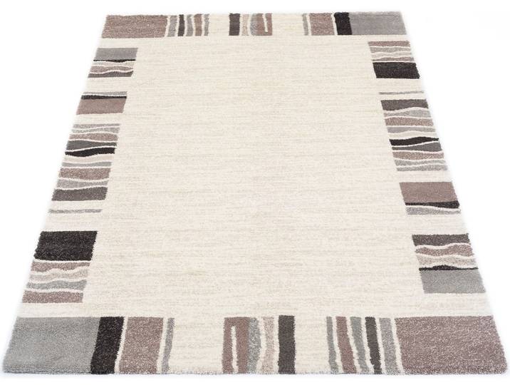 Teppich OCI DIE TEPPICHMARKE LEXA DIDI , grau (grau, beige), B:240cm H:20mm L:290cm, Polyester, Teppiche, Teppich, besonders weich durch Microfaser, Wohnzimmer