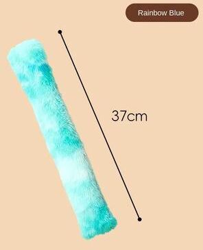 Inspired Finds Catnip Kick Stick Plush Toy For Chewing, Kicking & Indoor Play blue