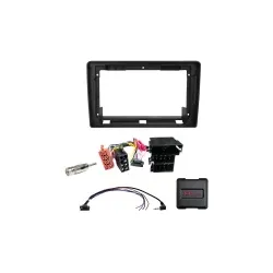ACV Radioblende 9 Zoll mit Radioanschlusskit Lenkradfernbedienung Citroen / F...