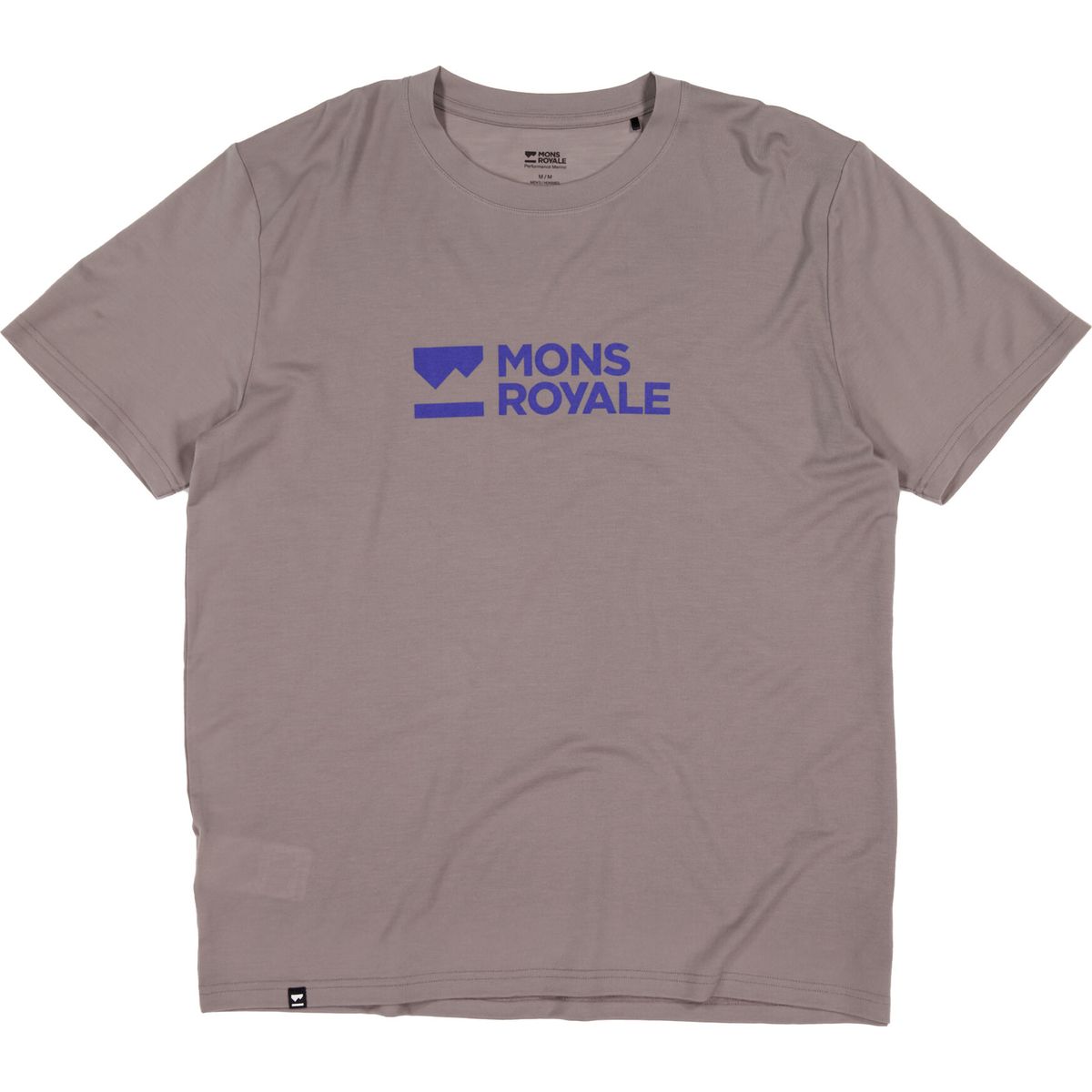 Mons Royale Mens Icon Merino Tee-shirt cinder (796) M 100874-1181-796-M