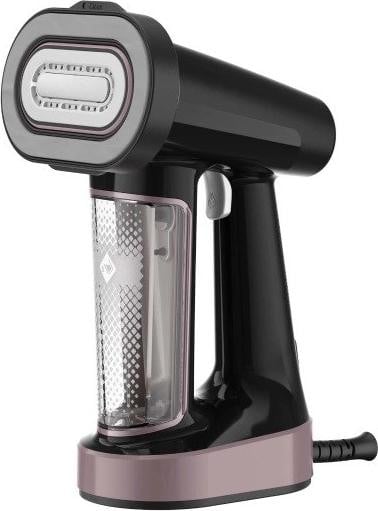 Tefal Pure Force DT8765E0 Stoomstrijkapparaat, Draagbare Verticale Stoomborstel, 1800W, Zwart/Kaneelbruin