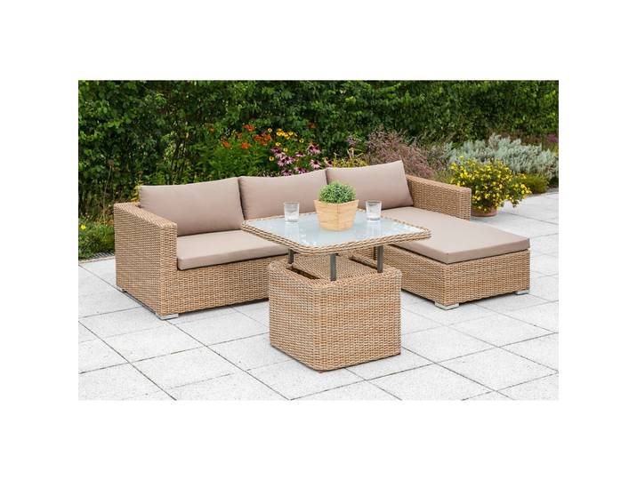 Loungegarnitur Vento Naturfarben