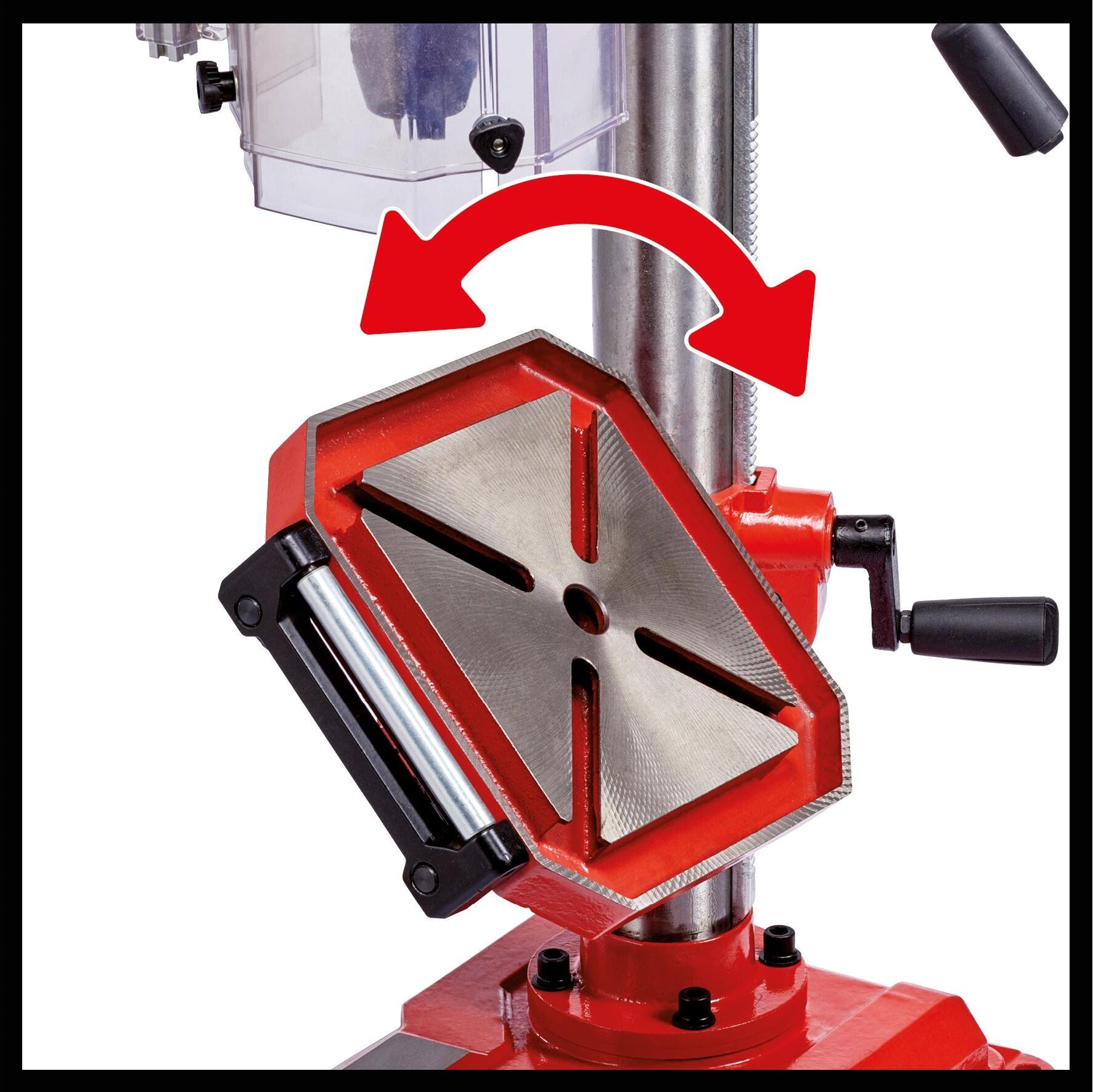 Säulenbohrmaschine EINHELL "Einhell TE-BD 75", schwarz (rot, schwarz), B:498mm H:780mm, Bohrmaschinen, Säulenbohrmaschine rot, schwarz Einheitsgröße