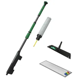 Unger FAKT1 erGO! clean Bodenreinigungs-Set Klettmopp das ultraschnelle erGO! clean Bodenreinigungssystem 40 cm