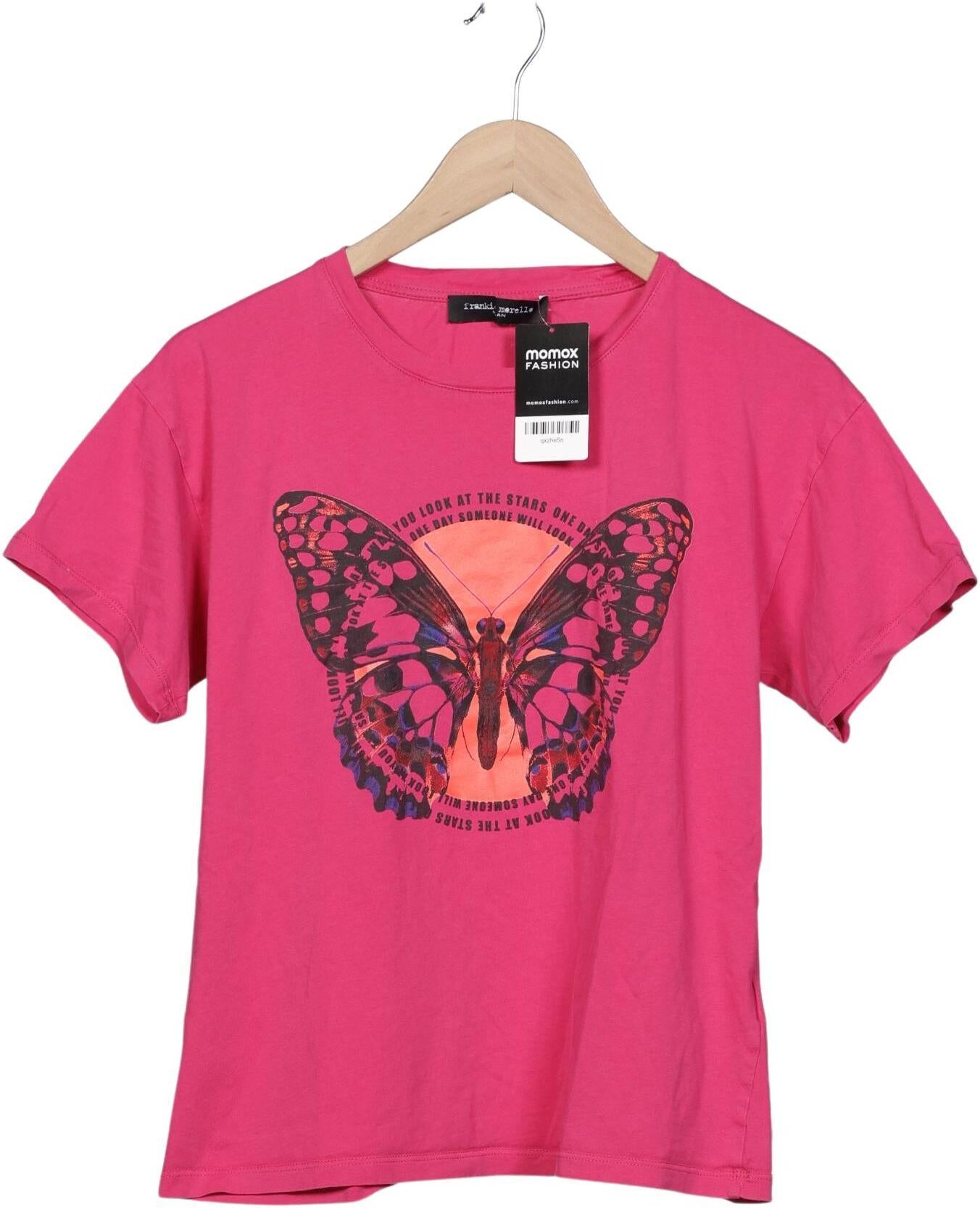 frankie morello Damen T-Shirt, Pink, Gr. L, Baumwolle - Second Hand