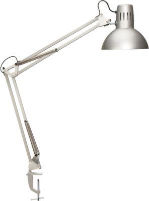 MAUL LED-Tischleuchte Study, Büro, Klemmfuß, silber