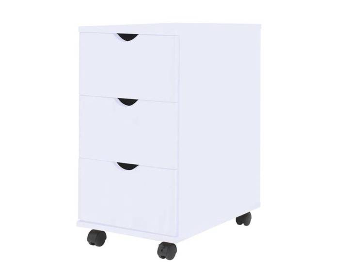 SALE 2026  Buffet bahut Blanc - Meuble à tiroirs 33x45x60cm Blanc PRO482592026