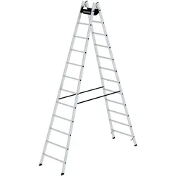 PROREGAL Sprossen-Stehleiter 2x12 Sprossen