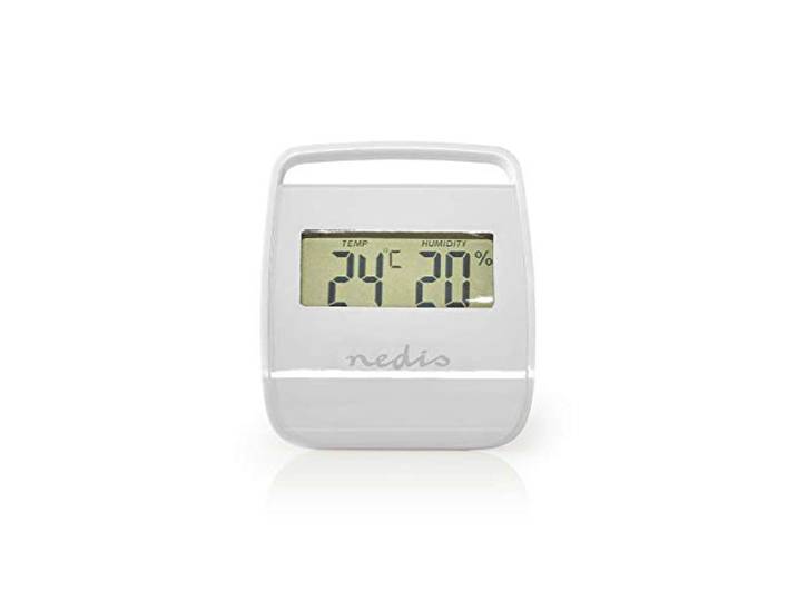 NEDIS Termómetro Digital Interior Temperatura Interior Humedad Interior Blanco