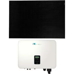 a-TroniX 10kWp Glas Glas PV-Anlage ohne Speicher mit a-TroniX Hybridpower 10kW