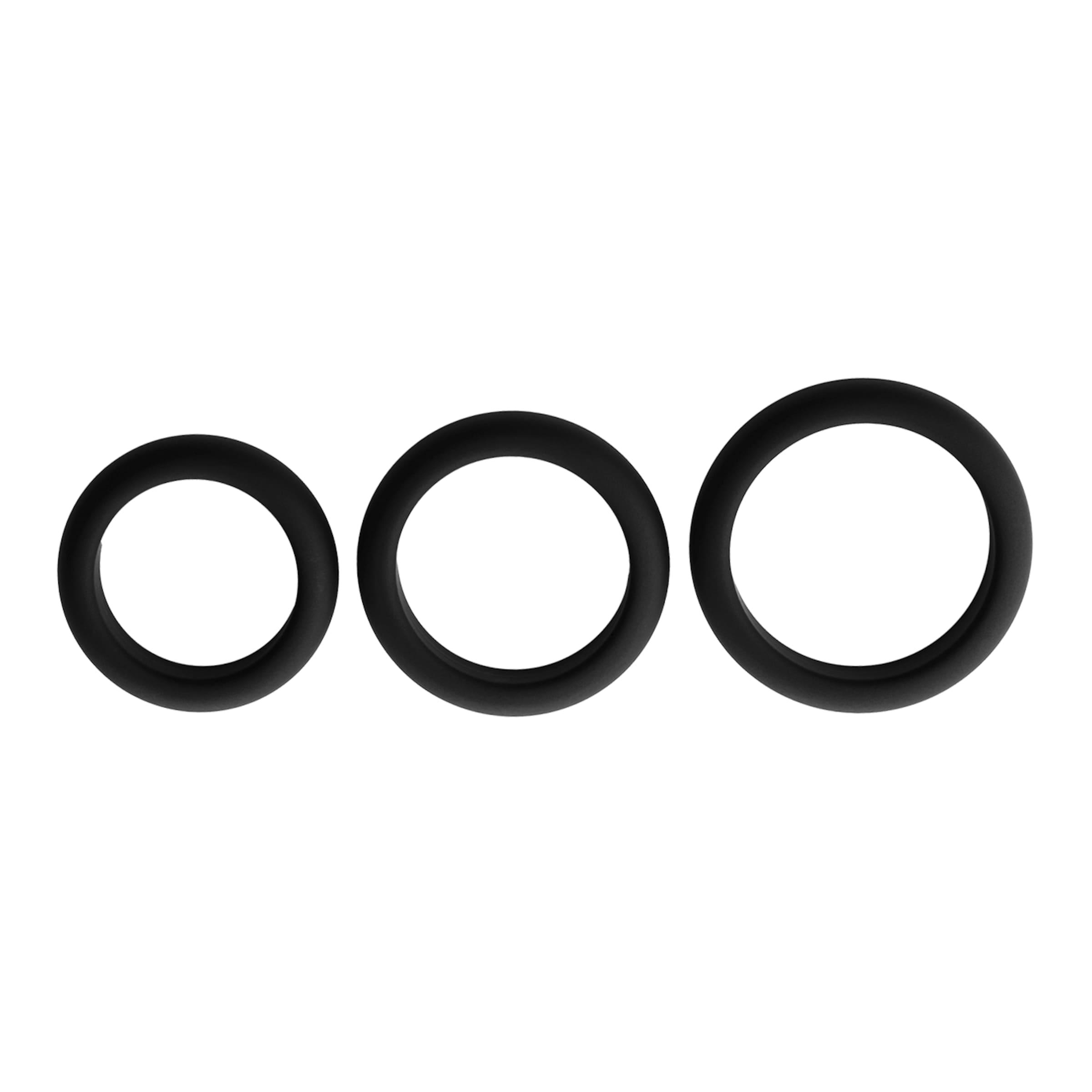 Ramrod - Cockring Pack, 3 Stück, 4 5 cm