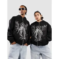 A Lost Cause Dark Angel Sweatjacke black Gr. S