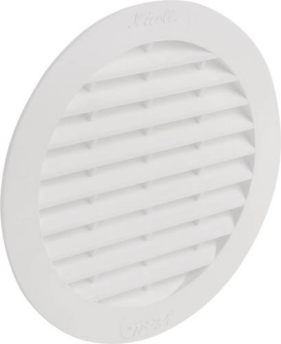 Wallair N32909 Abluftgitter Kunststoff Passend für Rohr-Durchmesser: 10cm