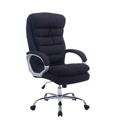 CLP Bürostuhl XXL Vancouver Stoff Stoff HBT: 116x68x77 cm schwarz
