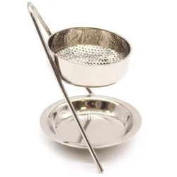 Plated Brass Resin Incense Warmer - Fixed